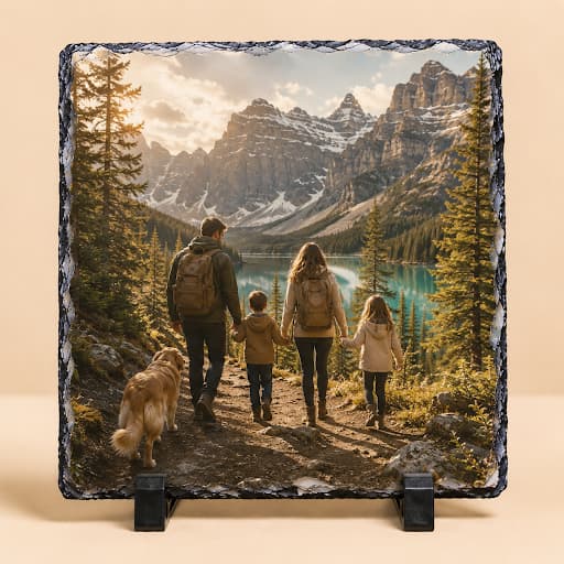 Personalized Square Photo Slate