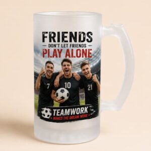 Personalized Frosted Beer Stein – 16 oz-32cad